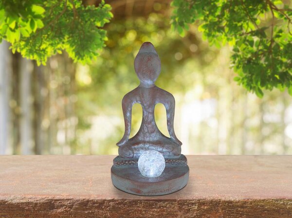 Globo Solarna Svetilka Buddha, S Sijalko