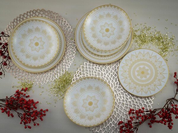 Creatable Jedilni Servis Mandala, 12-Delni