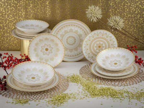 Creatable Jedilni Servis Mandala, 12-Delni