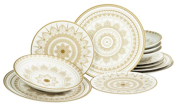 Creatable Jedilni Servis Mandala, 12-Delni
