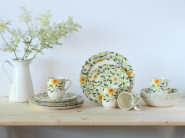 Creatable Kombinirani Servis Amarilla, 16-Delni