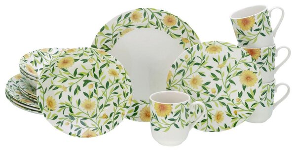 Creatable Kombinirani Servis Amarilla, 16-Delni