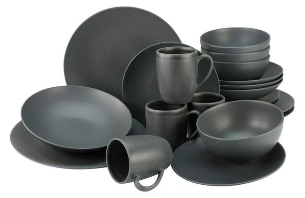 Creatable Kombinirani Servis Soft Touch Black, 20-Delni