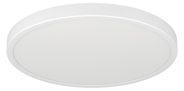 EGLO connect Smart LED-nadgradna svetilka Fueva 6-Z, bela, Ø 38 cm, zatemnjen, Bela, Dnevna soba / jedilnica, Plastika, Sodobni