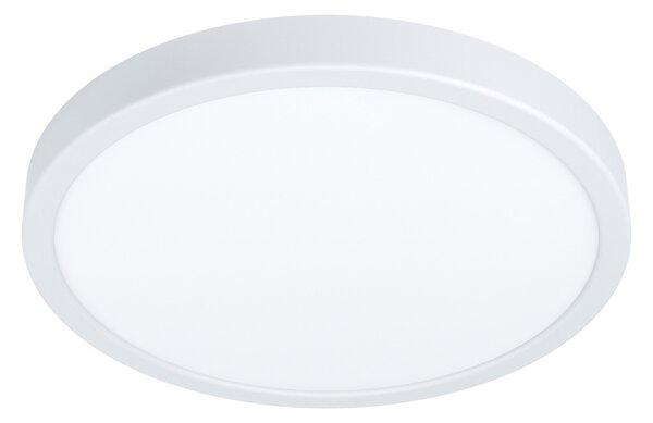 EGLO connect pametna LED-svetilka Fueva 6-Z, bela, Ø27 cm, zatemnjen, Bela, Dnevna soba / jedilnica, Plastika, Sodobni