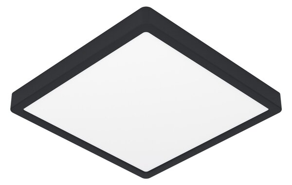 EGLO connect pametna LED-svetilka Fueva 6-Z, črna, 29 cm, zatemnjen, Črna, Dnevna soba / jedilnica, Plastika, Sodobni