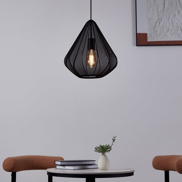 EGLO connect Smart LED vgradna svetilka Fueva-Z, črna, 3 kos, zatemnjen, Črna, Dnevna soba / jedilnica, Kovina, Sodobni