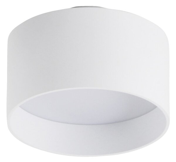 Näve LED stropni spot Trimes, Ø 14 cm, bel, CCT, stopnjevanje svetlobe, zatemnjen, Bela, Dnevna soba / jedilnica, Plastika