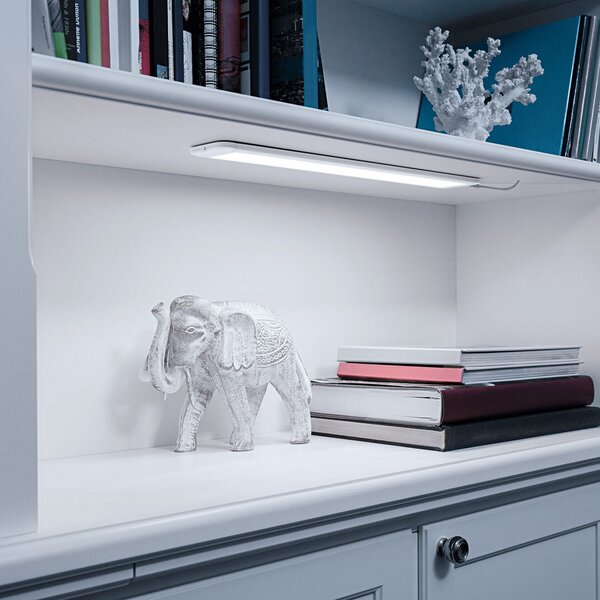 OSRAM SMART+ WiFi LED-podkabinska svetilka UNDERCABINET razširitev, zatemnjen, Bela, Kuhinja, Aluminij, Sodobni