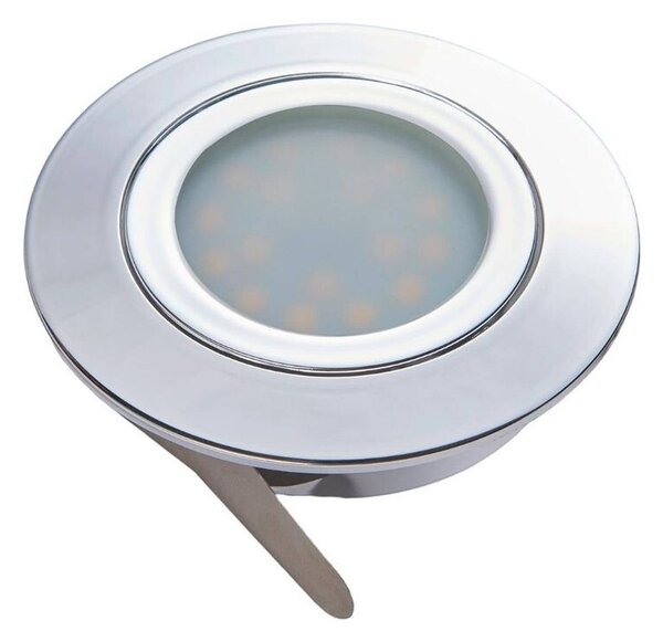 LindbyLindby - Andrej Round LED Vgradni Reflektor 3 pcs. Chrome Lindby