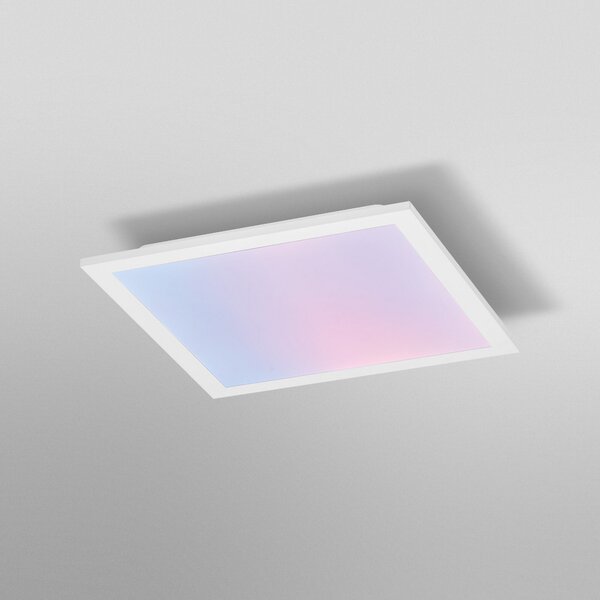 OSRAM SMART+ WiFi LED-panel PLANON MAGIC, bela 45 cm RGB CCT, zatemnjen, Bela, Dnevna soba / jedilnica, Kovina, Sodobni