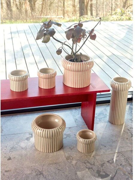 OYOY Living DesignOYOY Living Design - Aki Pot Large OffBela/Rdeča OYOY Living Design