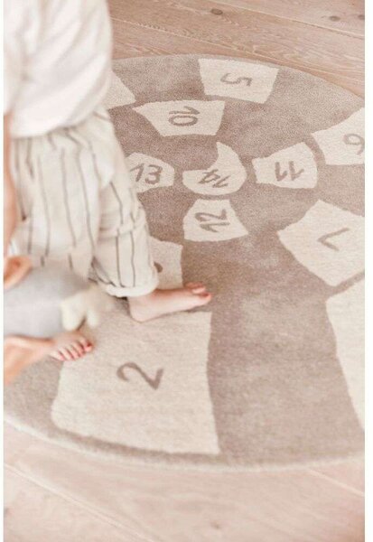 OYOY Living DesignOYOY Living Design - Nautilus Hopscotch Rug Clay/OffWhite OYOY Living Design