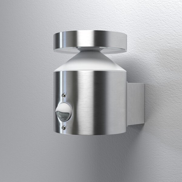OSRAM LED senzorna zunanja stenska svetilka ENDURA STYLE CYLINDER, jeklo, Kovinska, Nerjaveče jeklo, Sodobni
