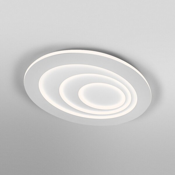 OSRAM LED stropna svetilka ORBIS SPIRAL OVAL, Ø 72 cm bela 63 W, Bela, Dnevna soba / jedilnica, Kovina, Sodobni