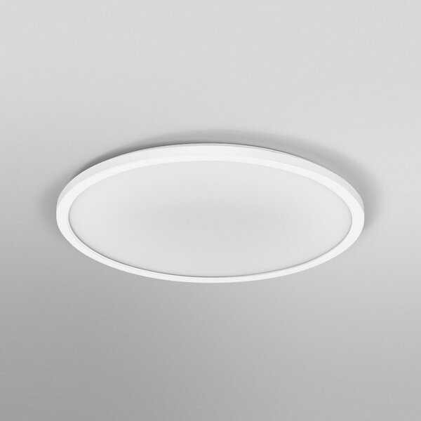 OSRAM LED stropna svetilka ORBIS ULTRA SLIM, bela, Ø 40 cm, dim, zatemnjen, Bela, Dnevna soba / jedilnica, Plastika, Sodobni