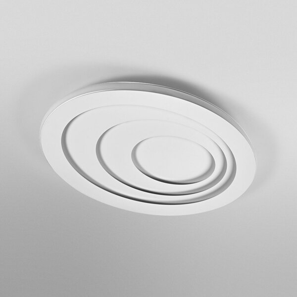 OSRAM LED stropna svetilka ORBIS SPIRAL OVAL, Ø 49 cm bela 37 W, Bela, Dnevna soba / jedilnica, Kovina, Sodobni