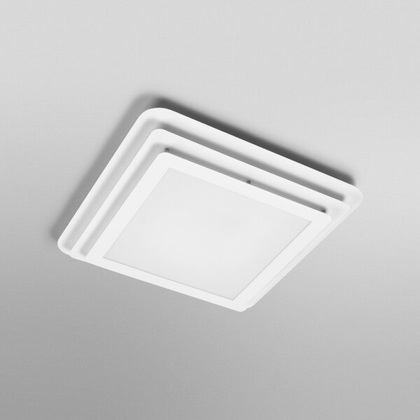OSRAM LED stropna svetilka ORBIS SPIRAL LAYER, bela, 45 x cm, Bela, Dnevna soba / jedilnica, Kovina, Sodobni