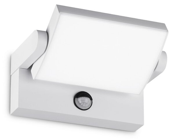 IDEAL LUX Ideal Lux LED zunanja stenska svetilka Swipe Sensor, bela, IP54, Bela, Kovina, Sodobni