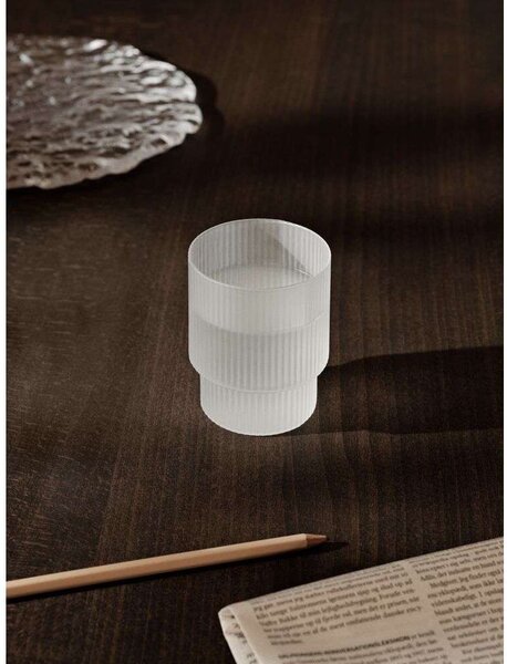 Ferm LIVINGferm LIVING - Ripple Glasses 4 pcs. Frosted ferm LIVING