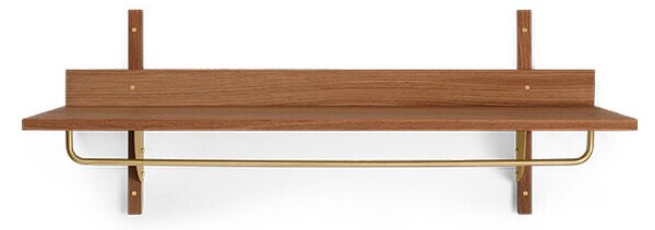 Ferm LIVINGferm LIVING - Sector Rack Shelf Smoked Oak/Brass ferm LIVING