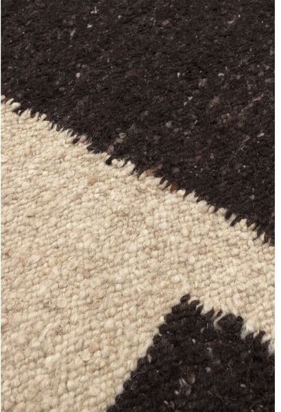 Ferm LIVINGferm LIVING - Piece Rug 140 x 200 OffWhite/Coffee ferm LIVING