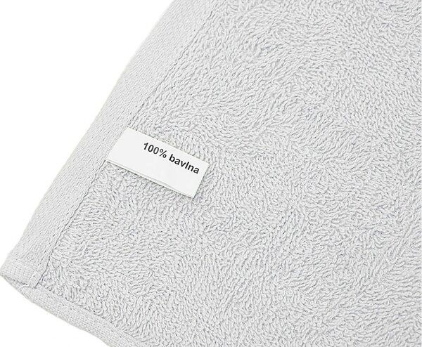 Brisača BASIC ZERO 50 x 70 cm bela, 100% bombaž