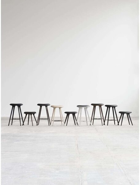 MaterMater - High Stool H74 Temno Stained Beech Mater