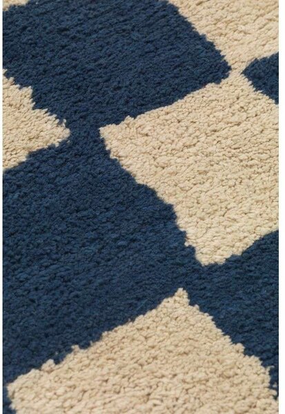 Ferm LIVINGferm LIVING - Mara Washable Rug Deep Blue/Warm Sand ferm LIVING