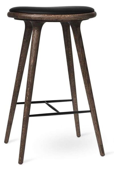 MaterMater - High Stool H74 Temno Stained Hrast Mater