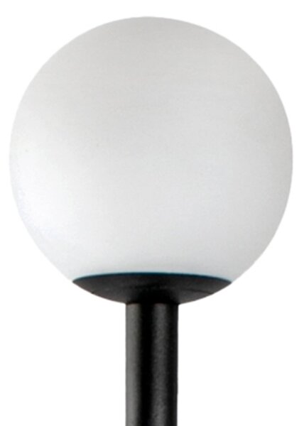 FARO BARCELONA LED-svetilka za podnožje Cuca, črna, nerjaveče jeklo, IP65, višina 50 cm, Črna, Nerjaveče jeklo, Sodobni