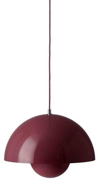 &Tradition&Tradition - Flowerpot VP7 Obesek Svetilka Temno Plum &Tradition