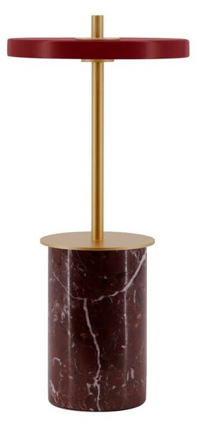 UMAGEUMAGE - Asteria Move Portable Namizna Svetilka Mini Red Marble UMAGE