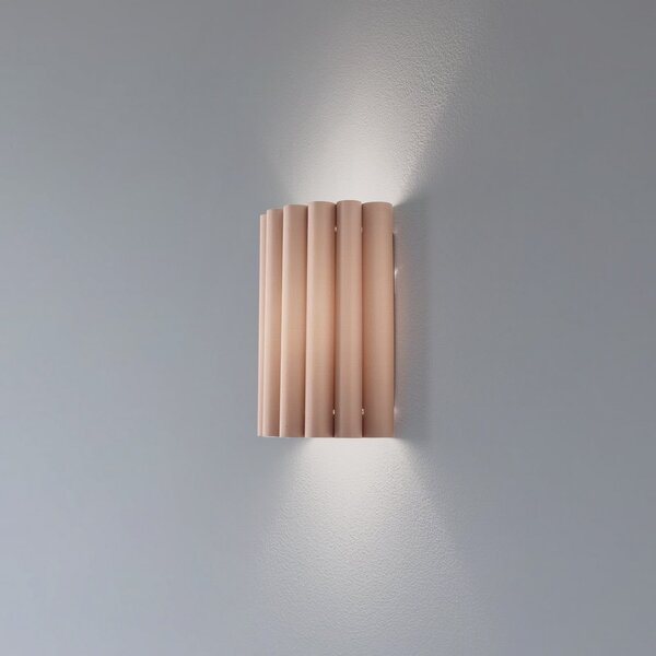 Duolla Stenna svetilka Aria, cappucino, mikrovlakna, E27, zatemnjen, Rjava / rjasta, Dnevna soba / jedilnica, Tkanine / tekstil