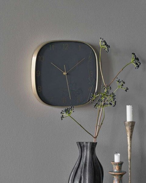 House DoctorHouse Doctor - Shape Wall Clock Dark Grey House Doctor