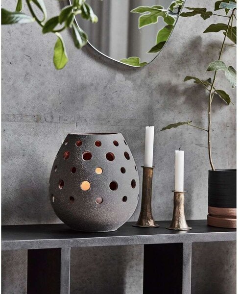 House DoctorHouse Doctor - Artie Candle Holder Ø23 Grey House Doctor