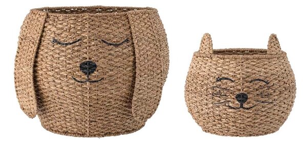 BloomingvilleBloomingville - Milus Basket Bankuan Grass 2 pcs. Nature Bloomingville