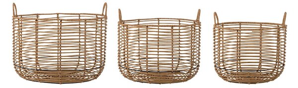 BloomingvilleBloomingville - Mekkel Basket 3 pcs. Nature Bloomingville