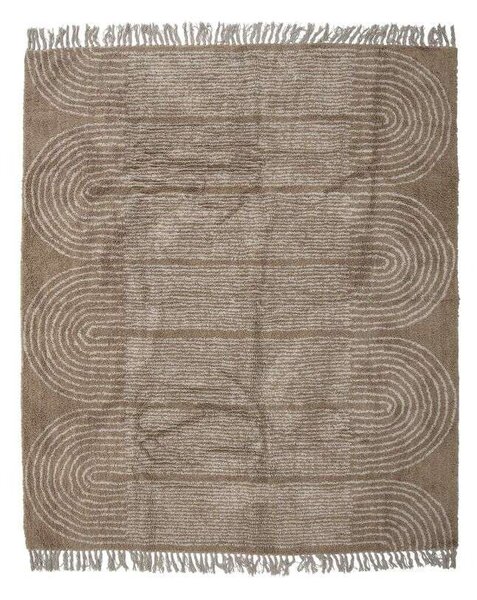 BloomingvilleBloomingville - Zeynep Rug Brown/Cotton Bloomingville