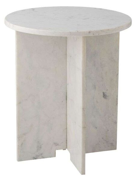 BloomingvilleBloomingville - Jasmia Side Table White Marble Bloomingville