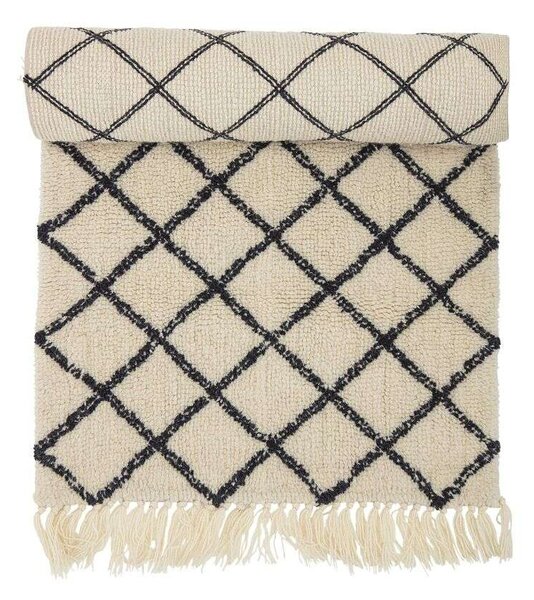 BloomingvilleBloomingville - Warda Rug Nature Wool Bloomingville