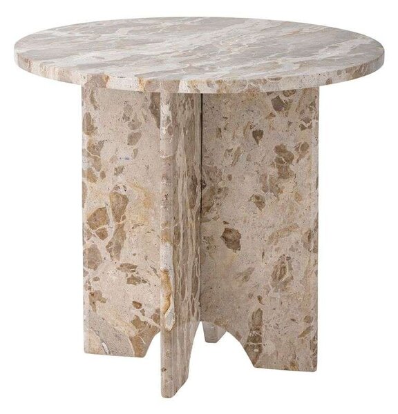 BloomingvilleBloomingville - Jasmia Side Table Brown Marble Bloomingville