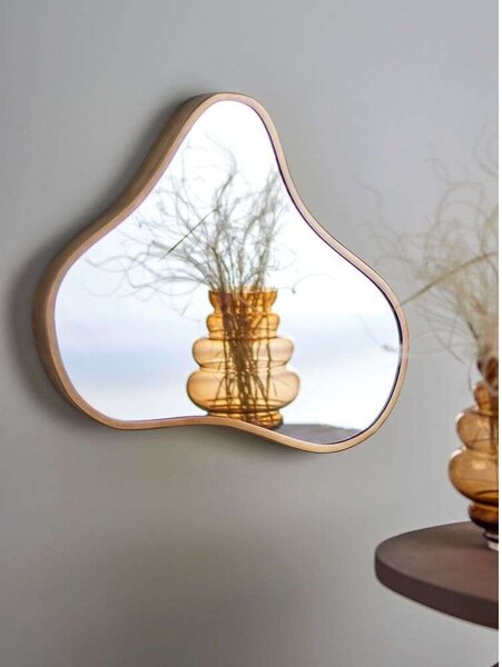 BloomingvilleBloomingville - Abigail Wall Mirror H52 Brass Bloomingville