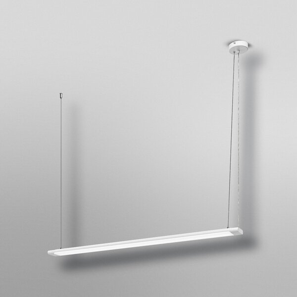 OSRAM LED-visoka svetilka Office line Slab bela 4.000 K DIM, zatemnjen, Bela, Študija / pisarna, Aluminij, Sodobni