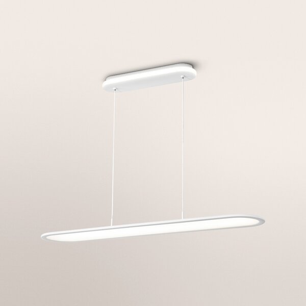OSRAM LED-visoka svetilka Office line Panel Ellipse bela 940 DIM, zatemnjen, Bela, Študija / pisarna, Aluminij, Sodobni