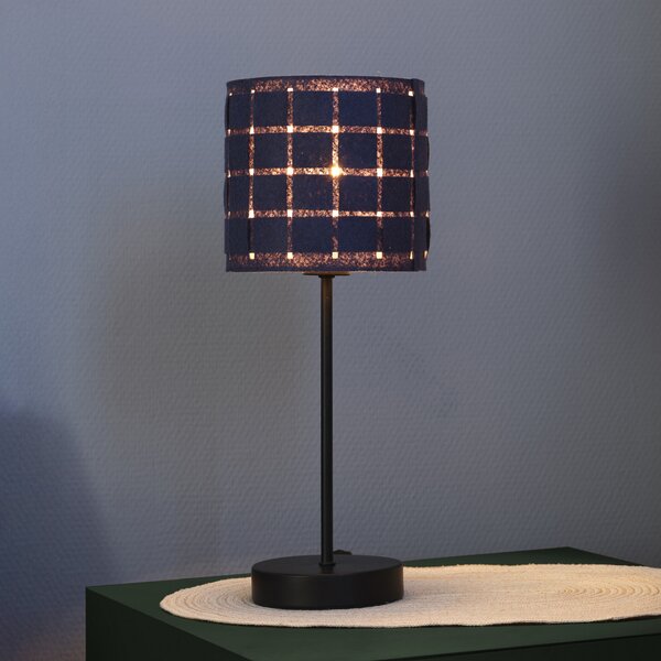 OSRAM namizna svetilka Decor Felt Weaving Stand, siva, filc, E14, Siva, Dnevna soba / jedilnica, Tkanine / tekstil