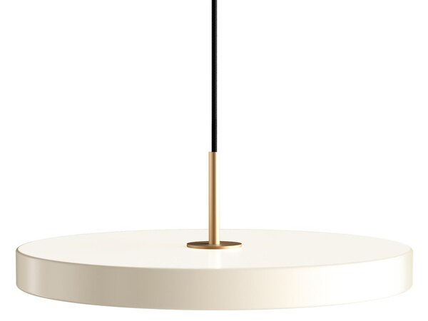 UMAGE LED viseča svetilka Asteria Plus Medium biserno bela Ø 43 cm CCT, zatemnjen, Bež, Dnevna soba / jedilnica, Kovina, Dizajn
