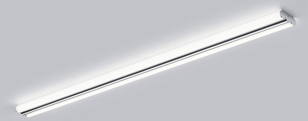 Helestra LED-ogledalo LOOM, dolžina 120 cm, krom, IP44, Kovinska, Kopalnica, Kovina