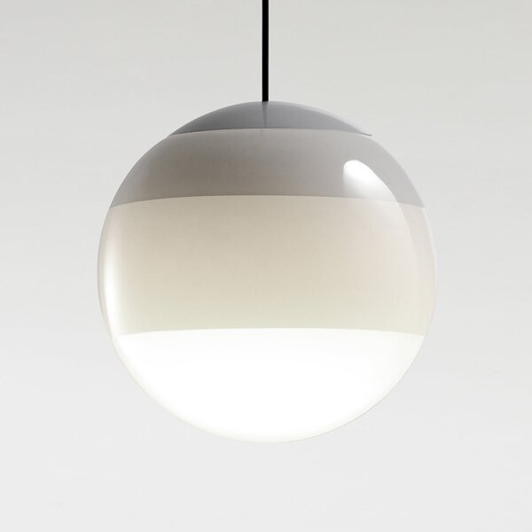 MARSET LED viseča svetilka Dipping Light Ø 13 cm bela, zatemnjen, Bela, Dnevna soba / jedilnica, Steklo, Dizajn, Globus