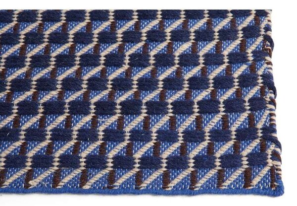 HAYHAY - Channel Rug 50x80 Blue/White HAY